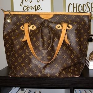 Authentic Louis Vuitton Palermo GM Good Condition